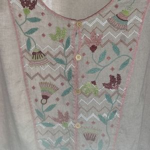 Gudrun Sjoden Floral 'Kordelia' Dress in Organic Cotton